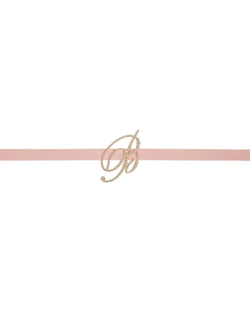 Blumarine Kids Pink Cintura Belt X0483