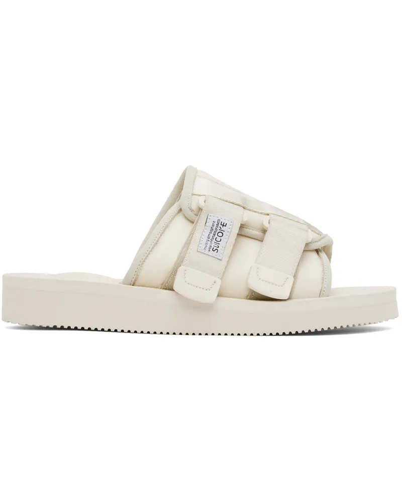 SUICOKE Off-White KAW-Cab Sandals Chalk
