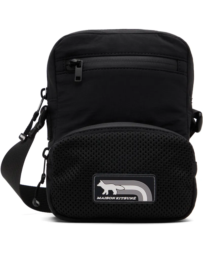 Kitsuné Black Flash Fox Crossbody Bag P199