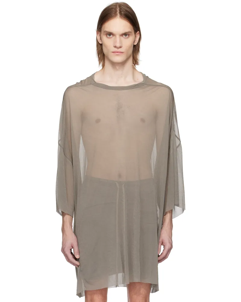 Rick Owens Gray Hollywood Tommy T Top 34
