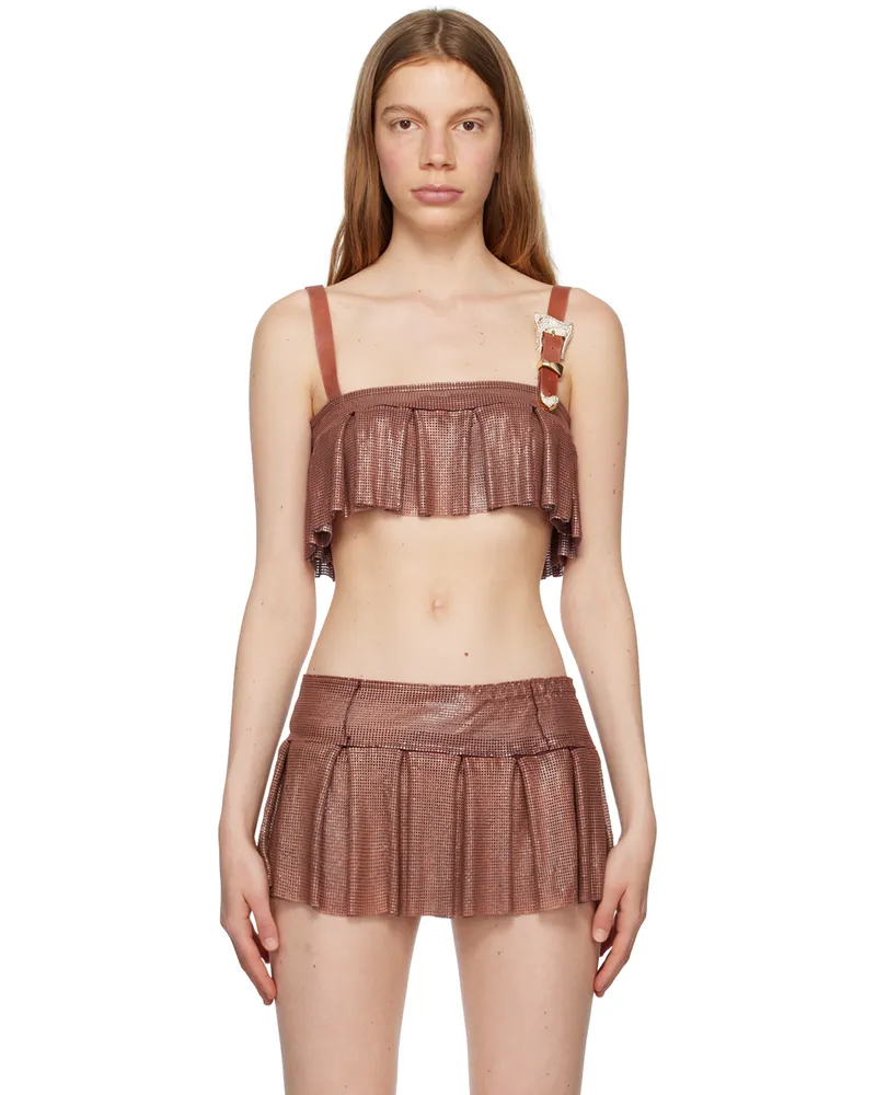Poster Girl Brown Nova Tank Top Cigar