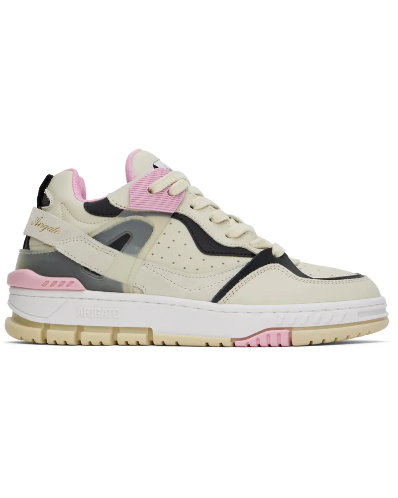 Axel Arigato Beige & Pink Astro Sneakers Cremino