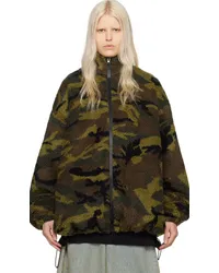 VETEMENTS Khaki Camouflage Jacket Camo