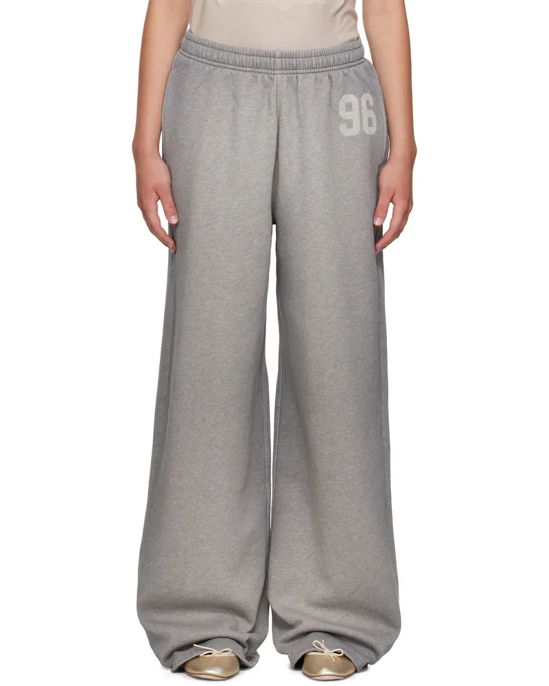 Acne Studios Gray Logo Sweatpants 990