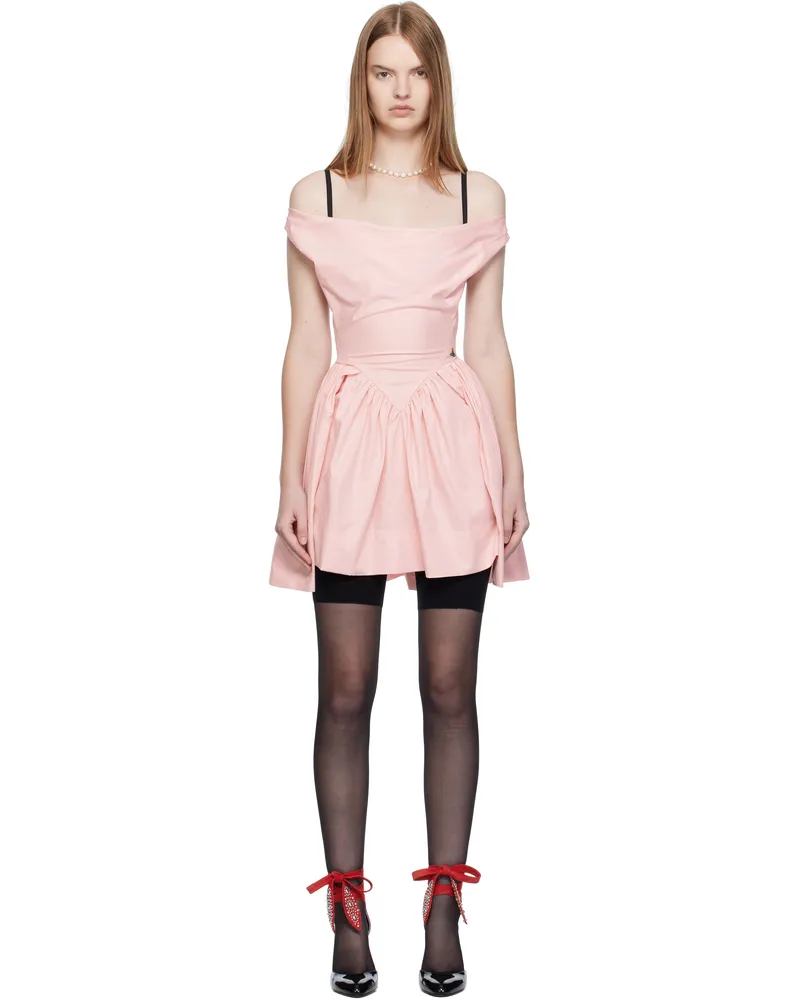 Vivienne Westwood Pink Sunday Minidress G401