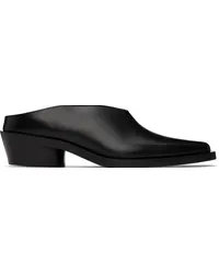 Proenza Schouler Black Bronco Mules Black