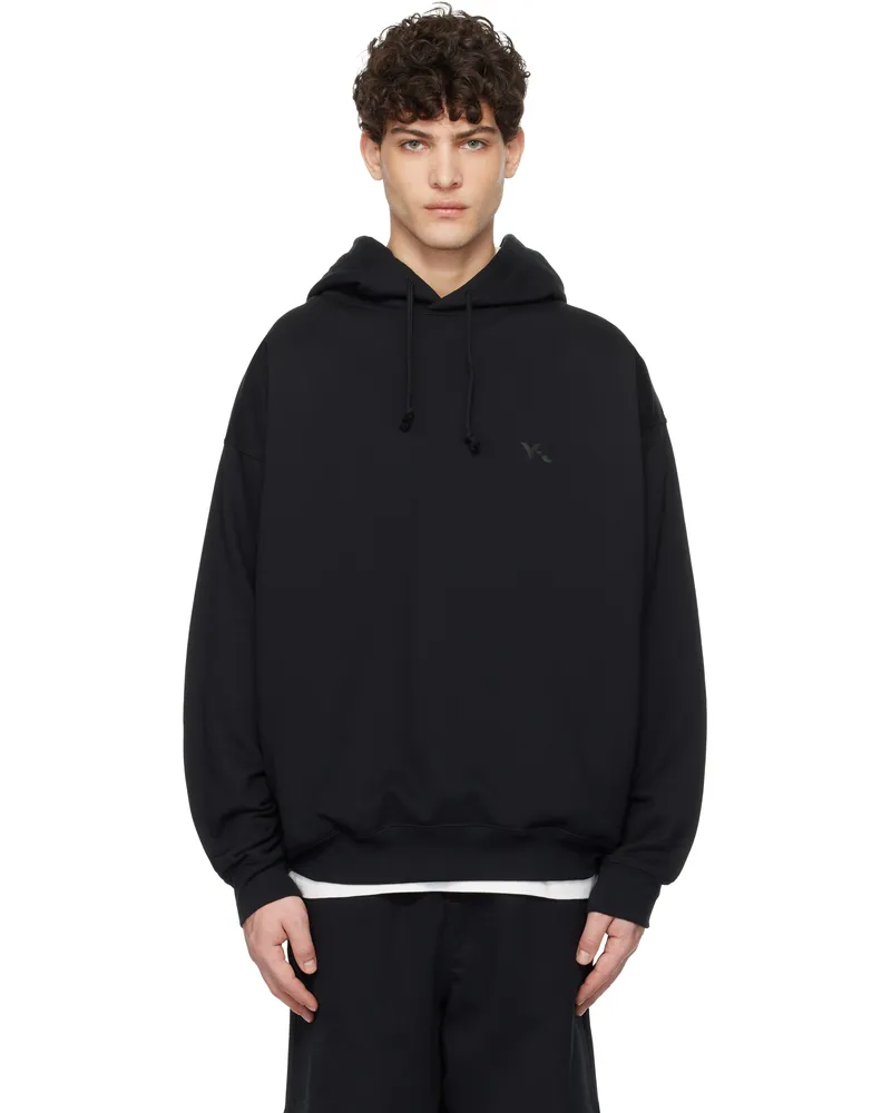 Y-3 Black French Terry Hoodie Black
