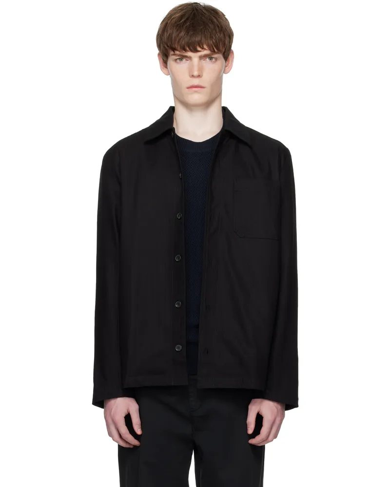 A.P.C. Black Jeffray Jacket Lzz