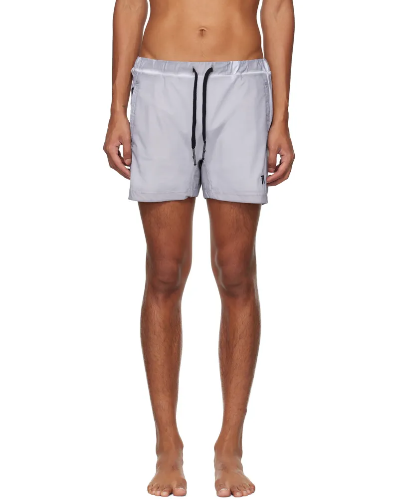 Boris Bidjan Saberi Gray ST SW1 Swim Shorts Light