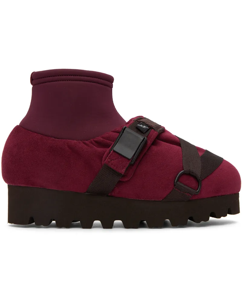 YUME YUME SSENSE Exclusive Red Camp Boots 19-1535