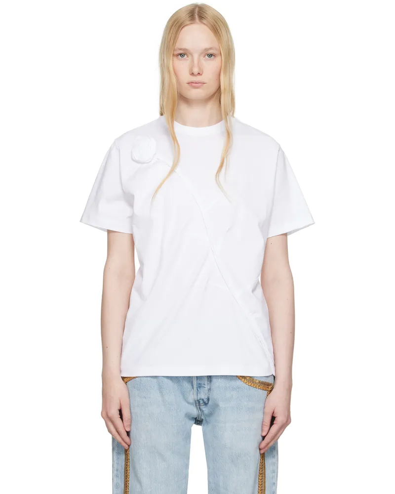 COPERNI White Disney Rose T-shirt White