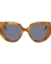 Loewe Tortoiseshell Butterfly Sunglasses Blonde