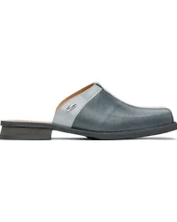 Our Legacy Blue Blunt Mules Deep