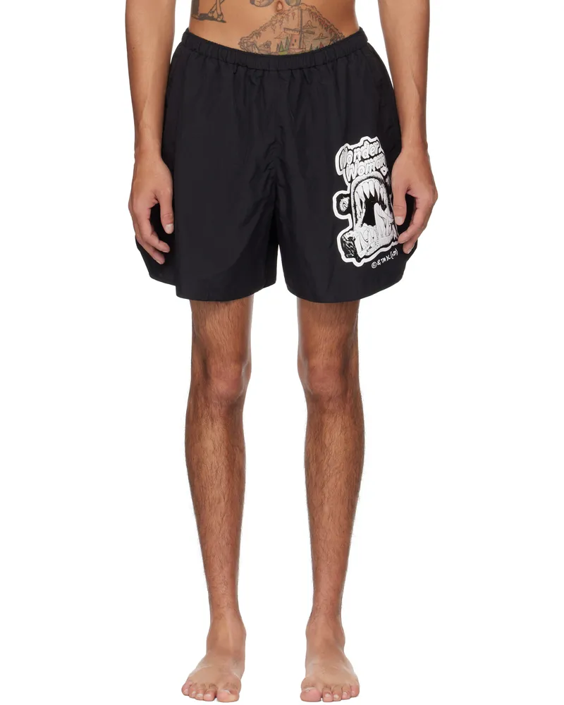 Acne Studios Black Swim Shorts 900