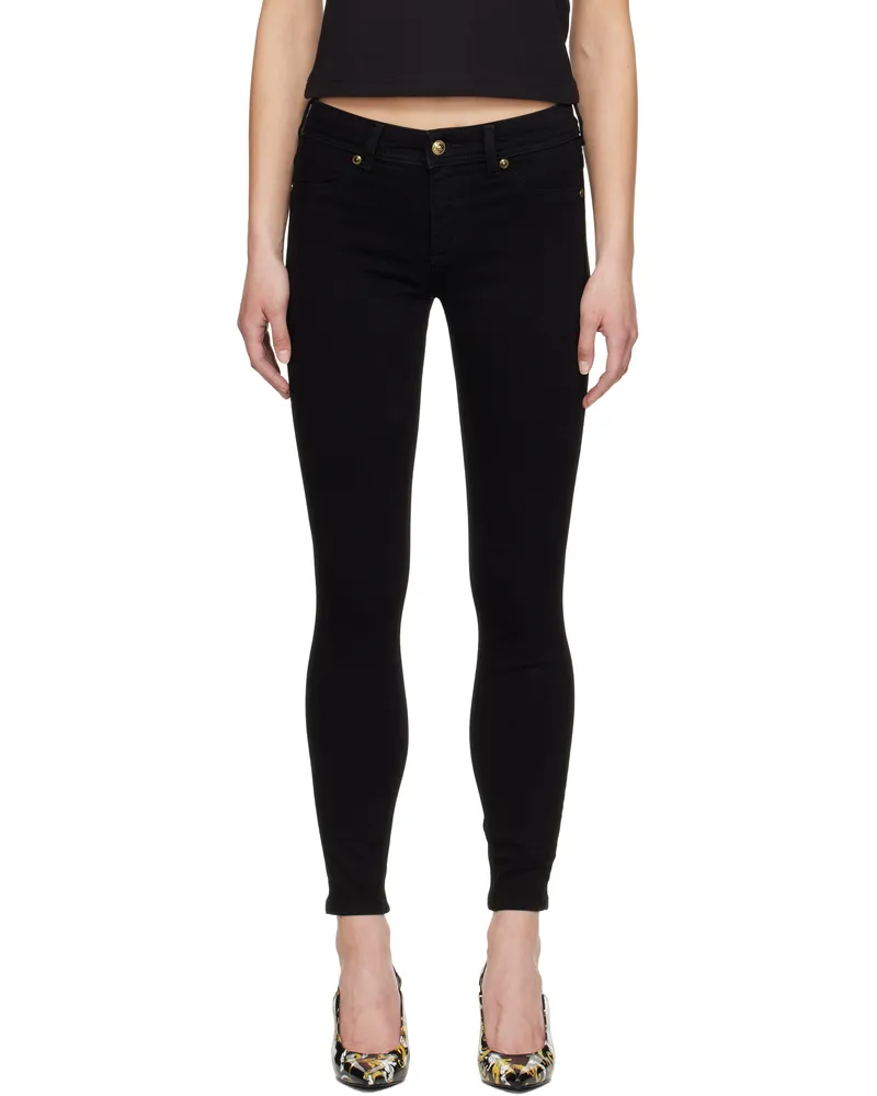 Versace Jeans Black Jegging Jeans E909-black