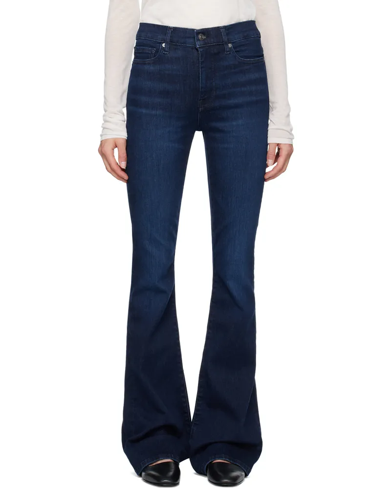 Frame Denim Blue 'Le High Flare' Jeans Dante