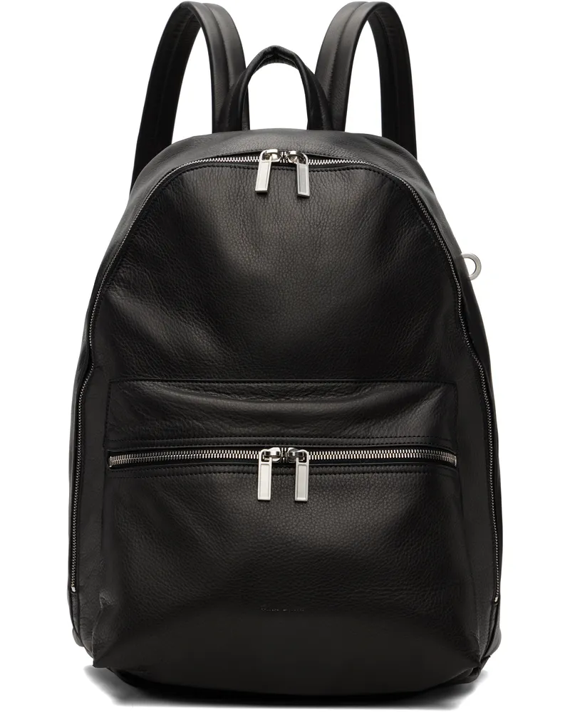 Rick Owens Black Concordians Backpack 09