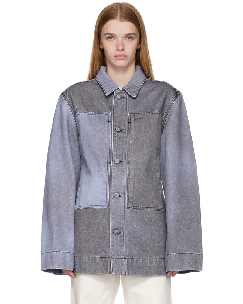 Objects IV Life Blue Four Pocket Jacket Patina