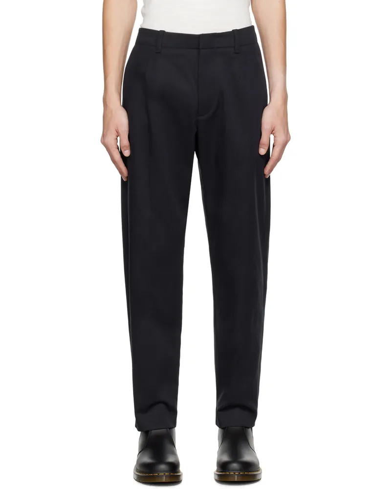 Rag & Bone Navy Shift Trousers Parisian