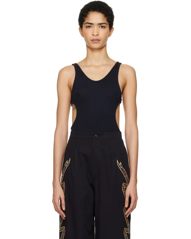 BODE Black Palmer Bodysuit Black