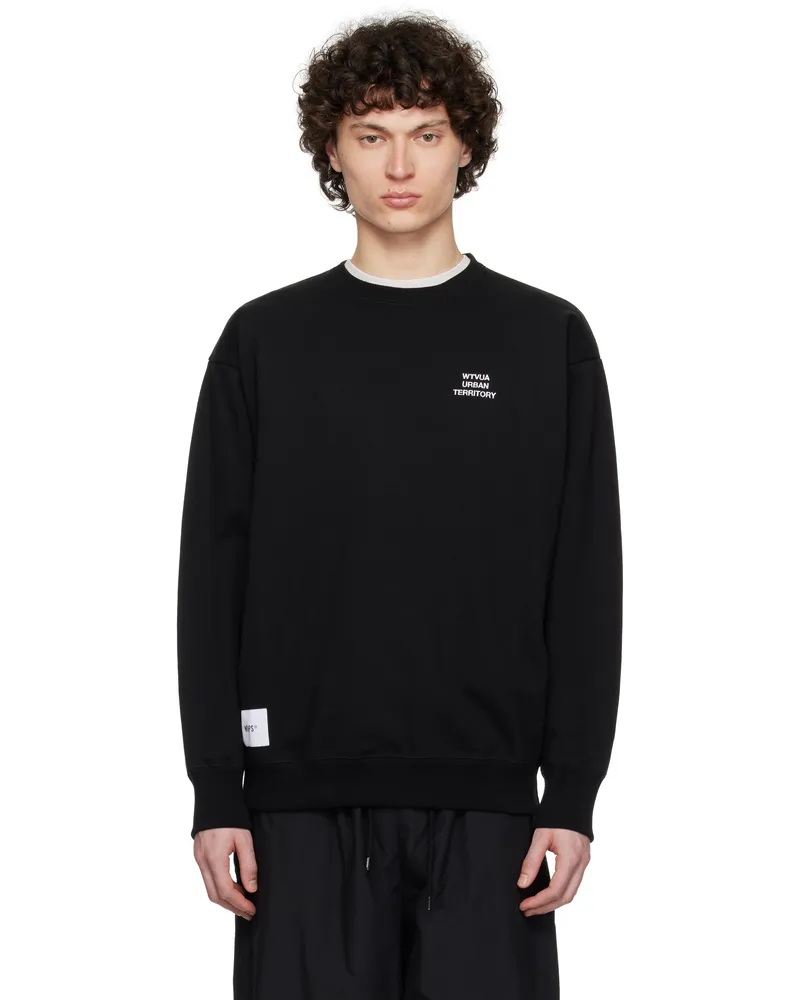 WTAPS Black WUT Sweater Black