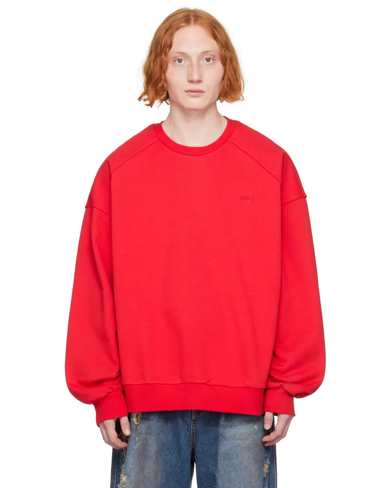 JUUN.J Red Graphic Sweatshirt 6