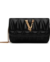 Versace Black Virtus Mini Bag Dnmov-black+multicol