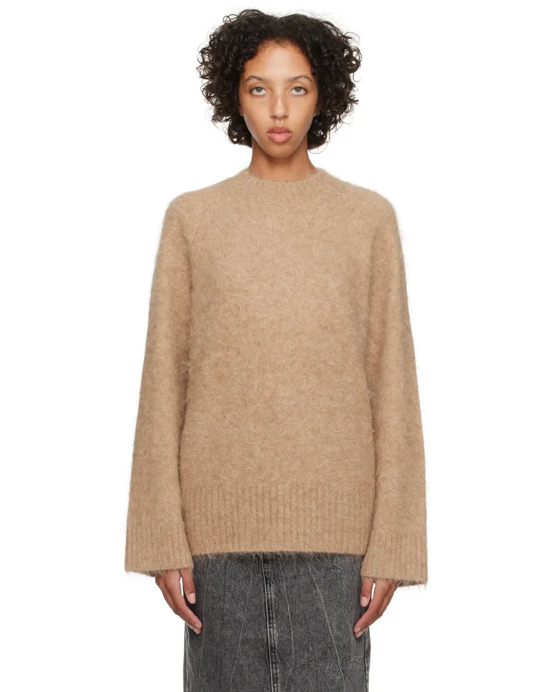 Holzweiler Beige Fure Fluffy Sweater 1003