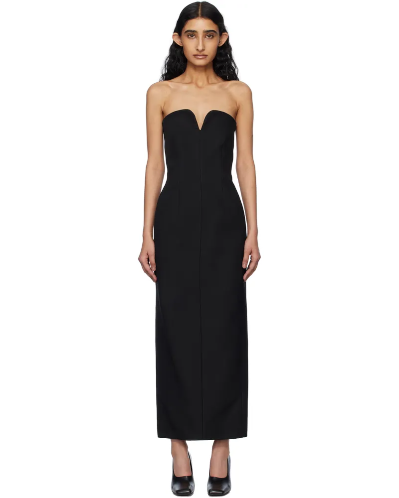 KHAITE Black Yao Maxi Dress 200