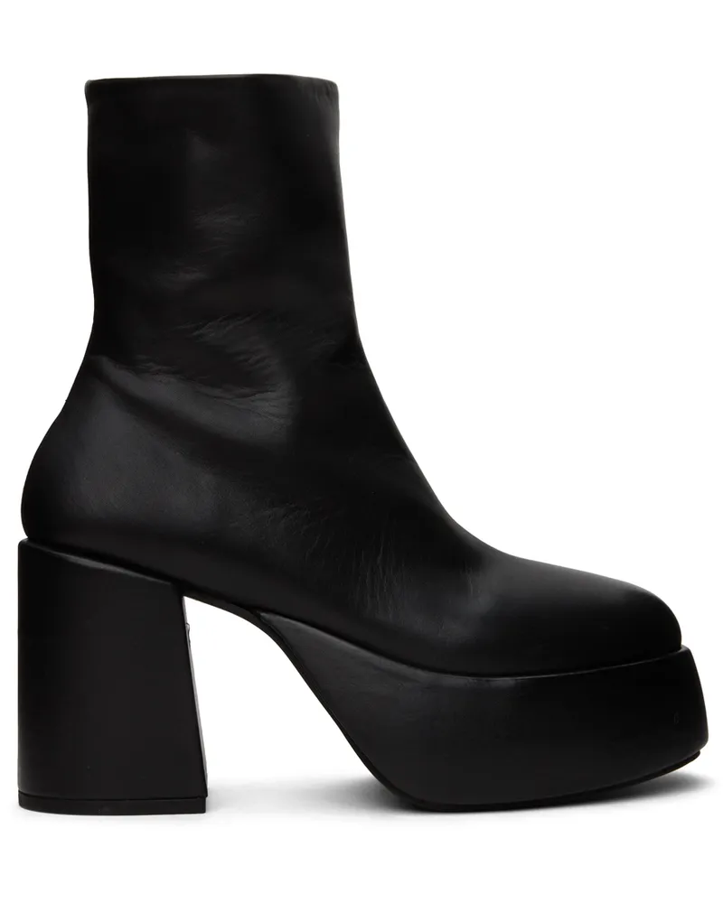 Marsèll Black Tacplat Boots 666