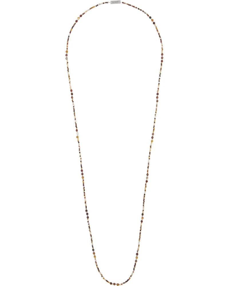 Isabel Marant Multicolor Long Necklace Terra