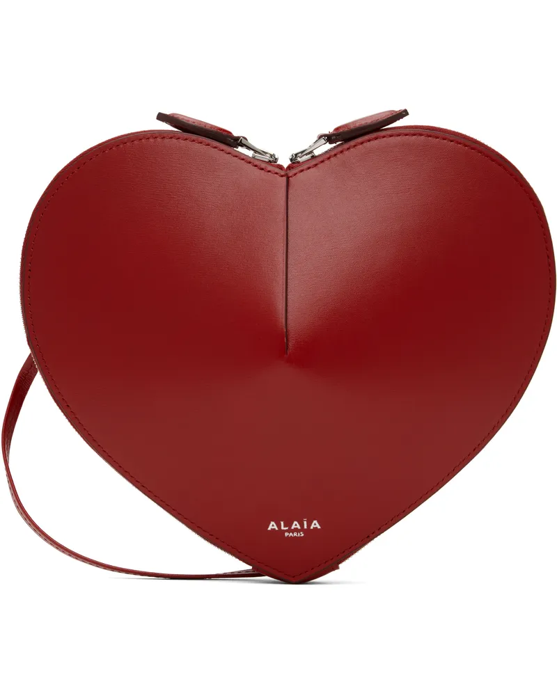 Alaïa Red 'Le Coeur' Calfskin Bag 331