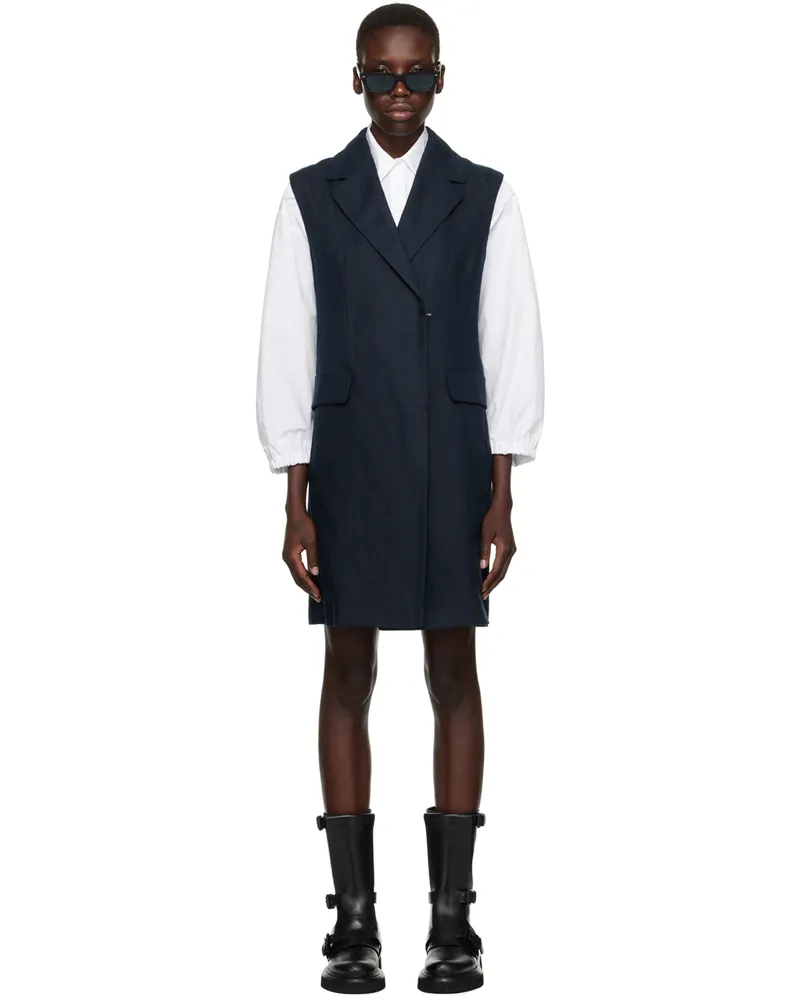 Max Mara Navy Marie Blazer 2