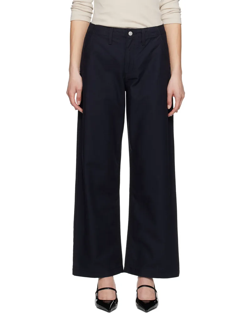 Levi's Navy '90s Straight Trousers Anthracite