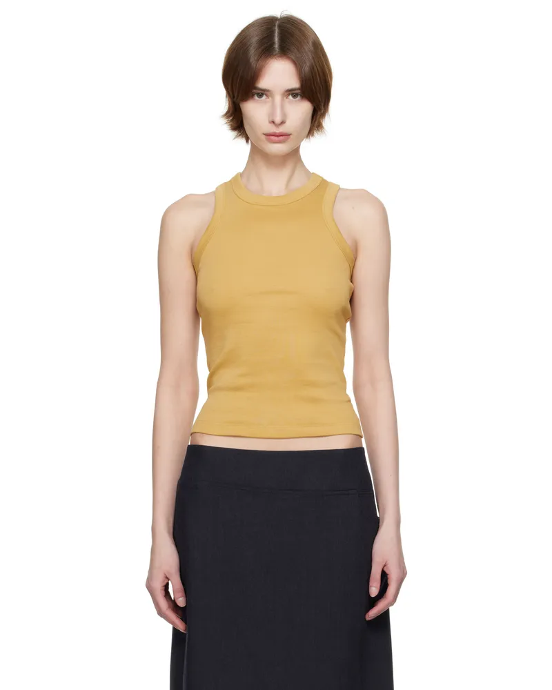 Flore Flore Yellow Hannah Tank Top Tan