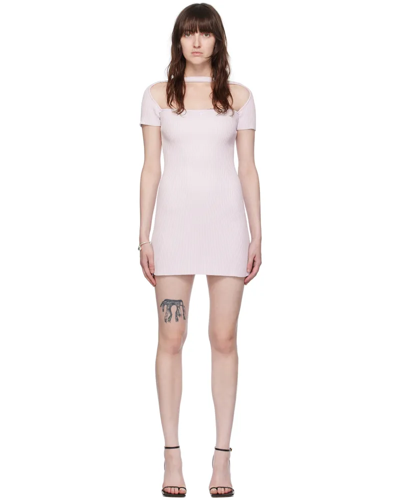 Courrèges Purple Hyperbole Minidress 0077