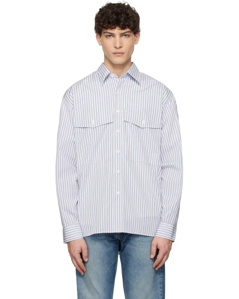 Sunflower White Note Shirt White001