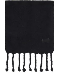 Adererror Black Muffler Scarf Noir