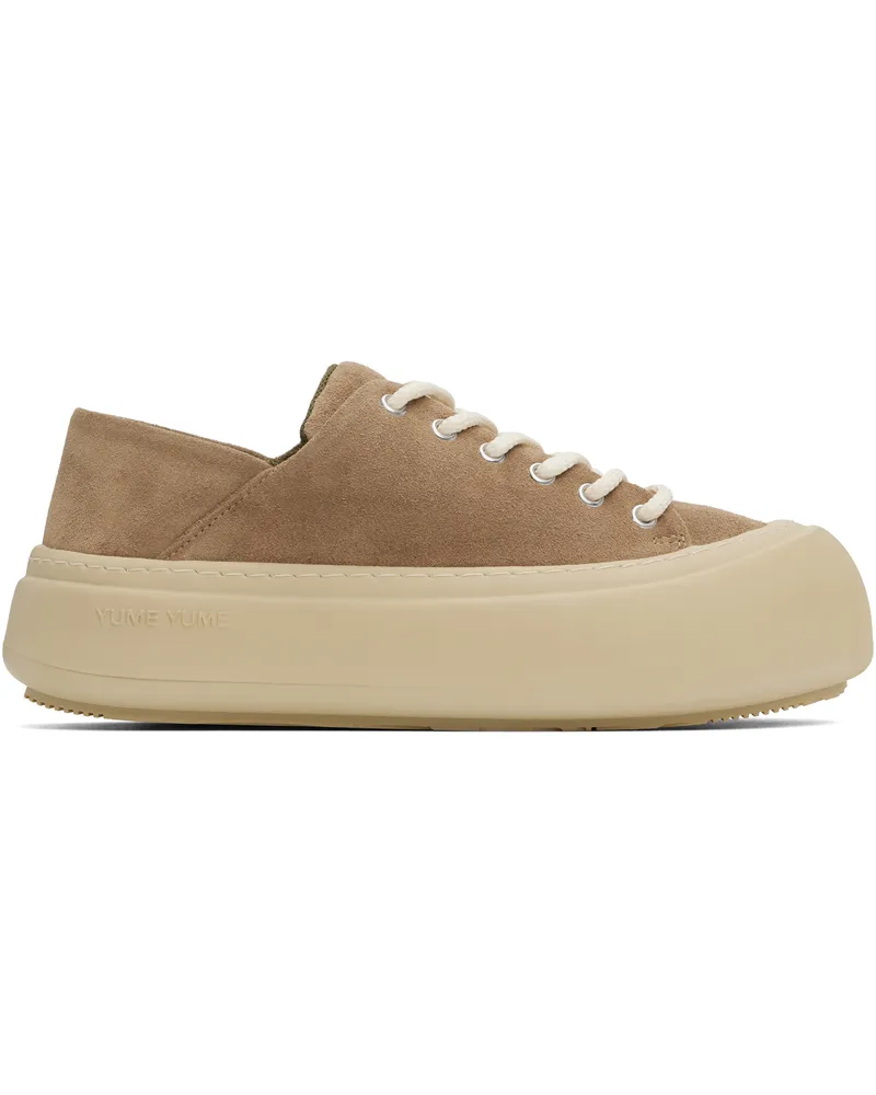 YUME YUME Brown Goofy Sneakers Cappuccino