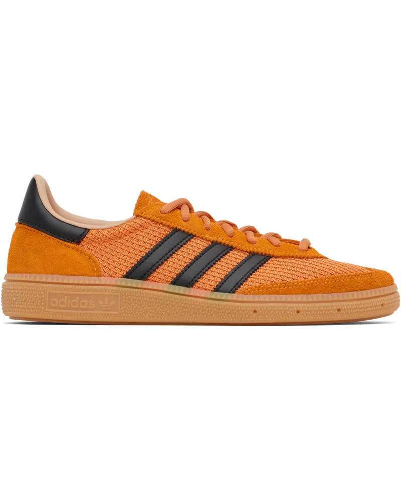 adidas Orange & Black Handball Spezial Sneakers Crew