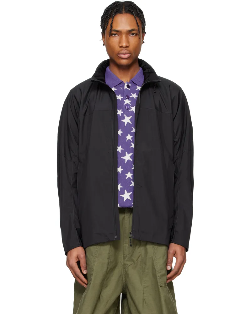 NEEDLES Black Wind Jacket Black