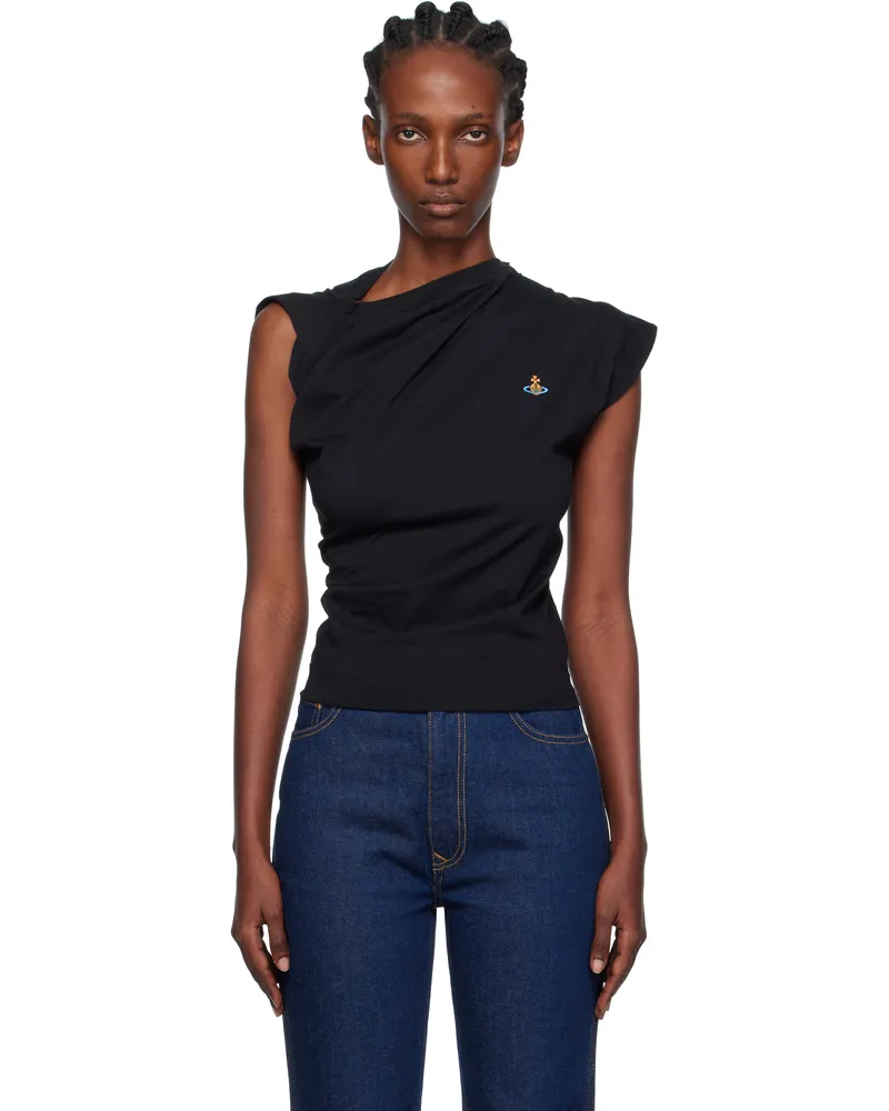 Vivienne Westwood Black Hebo T-shirt N401