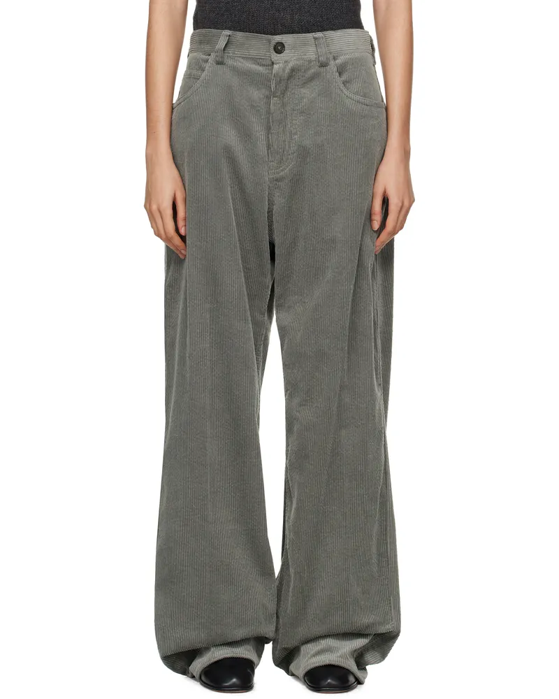 Sofie D'Hoore Green Pavia Trousers Sage