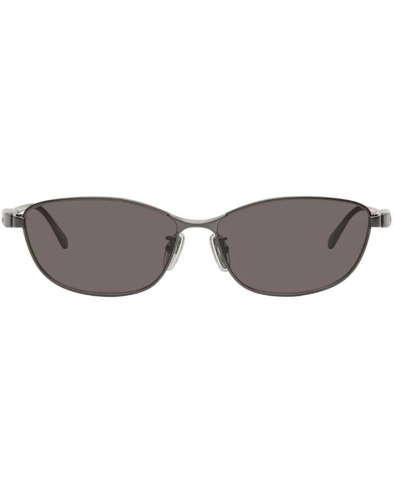 Balenciaga Gunmetal Miami Sunglasses Grey-grey-grey