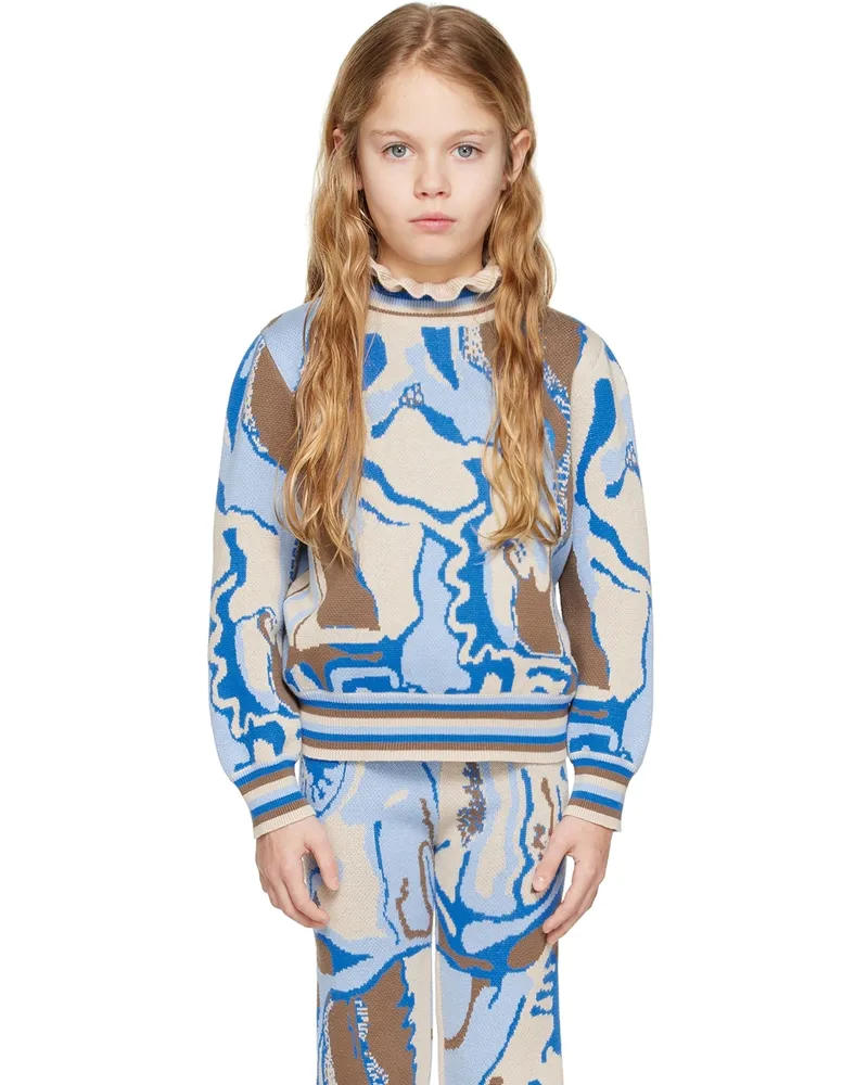 HELMSTEDT Kids Blue Alda Sweater Blue