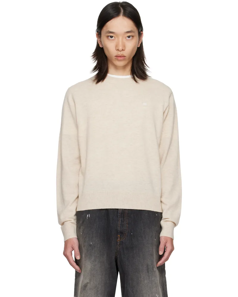 Acne Studios Beige Crewneck Sweater 633