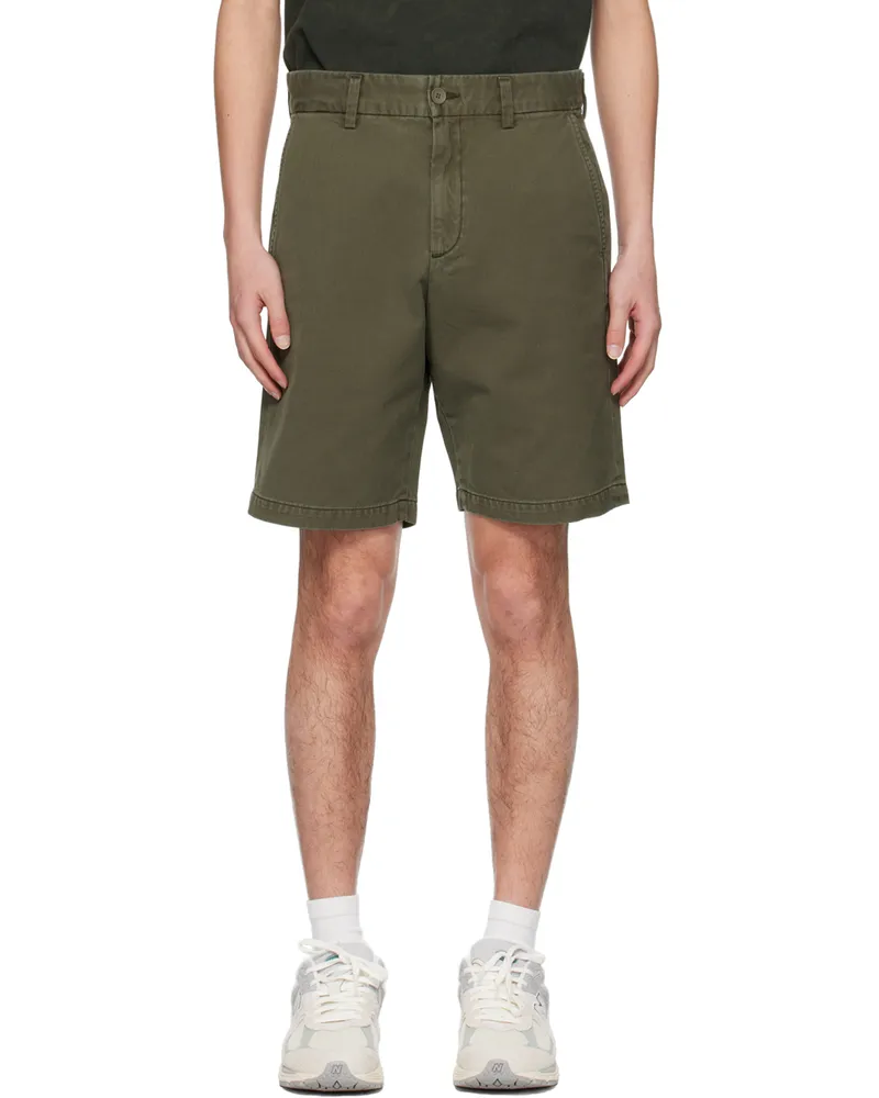 AGOLDE Green Vinson Shorts Moss