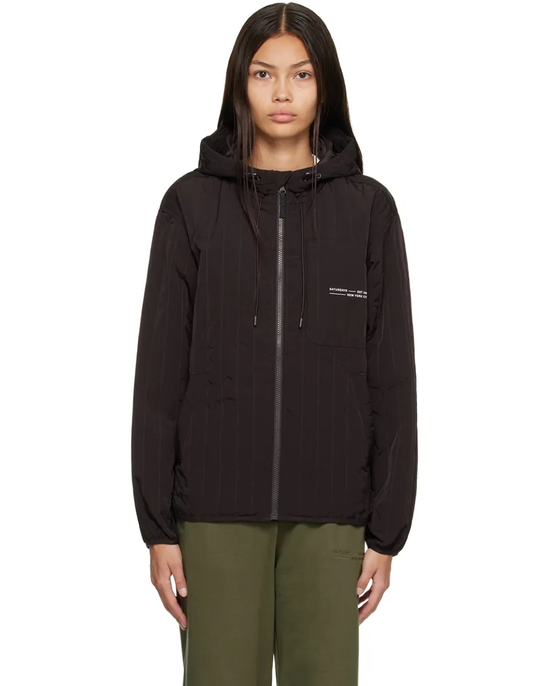 Saturdays NYC Brown Morimoto Jacket Ganache