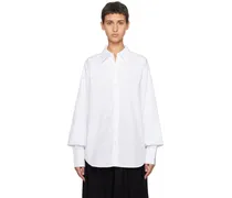 White Crinkled Shirt