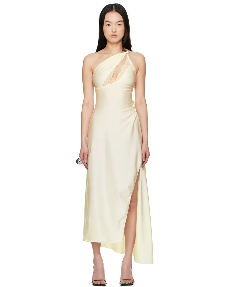COPERNI White Asymmetric Maxi Dress White